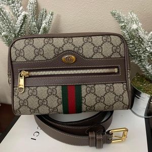 GG supreme ophidia belt bag size 85